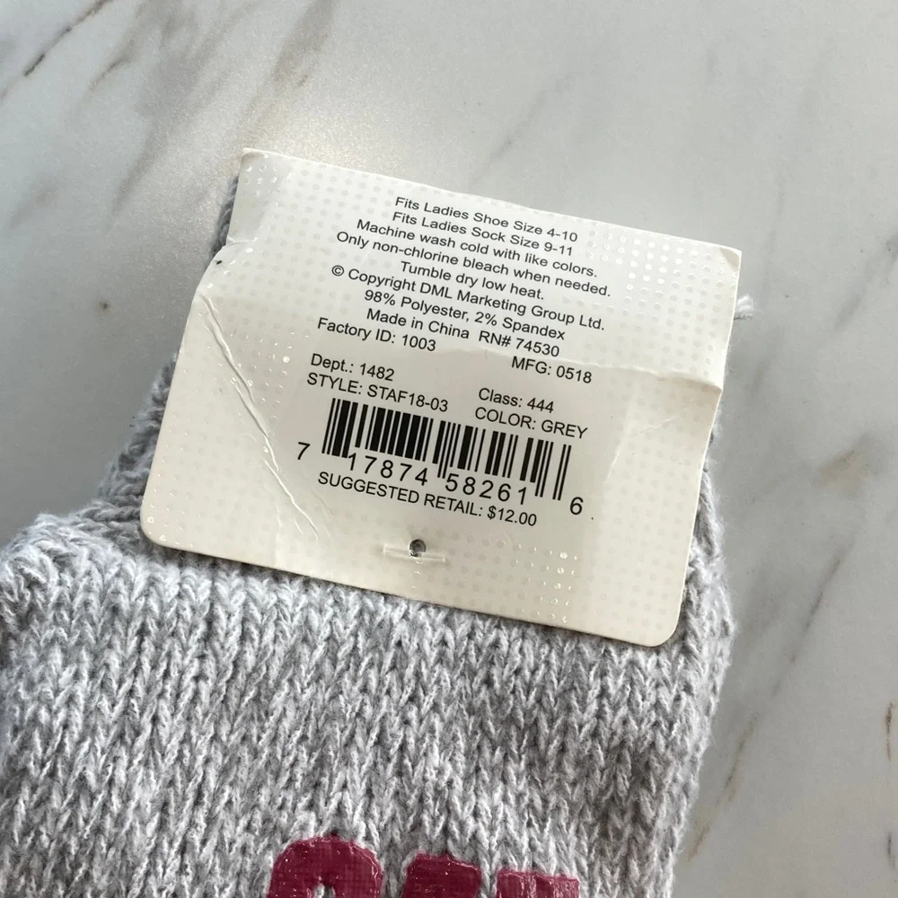 Keep Your Socks On! Cat Mom Slouch Socks NEW